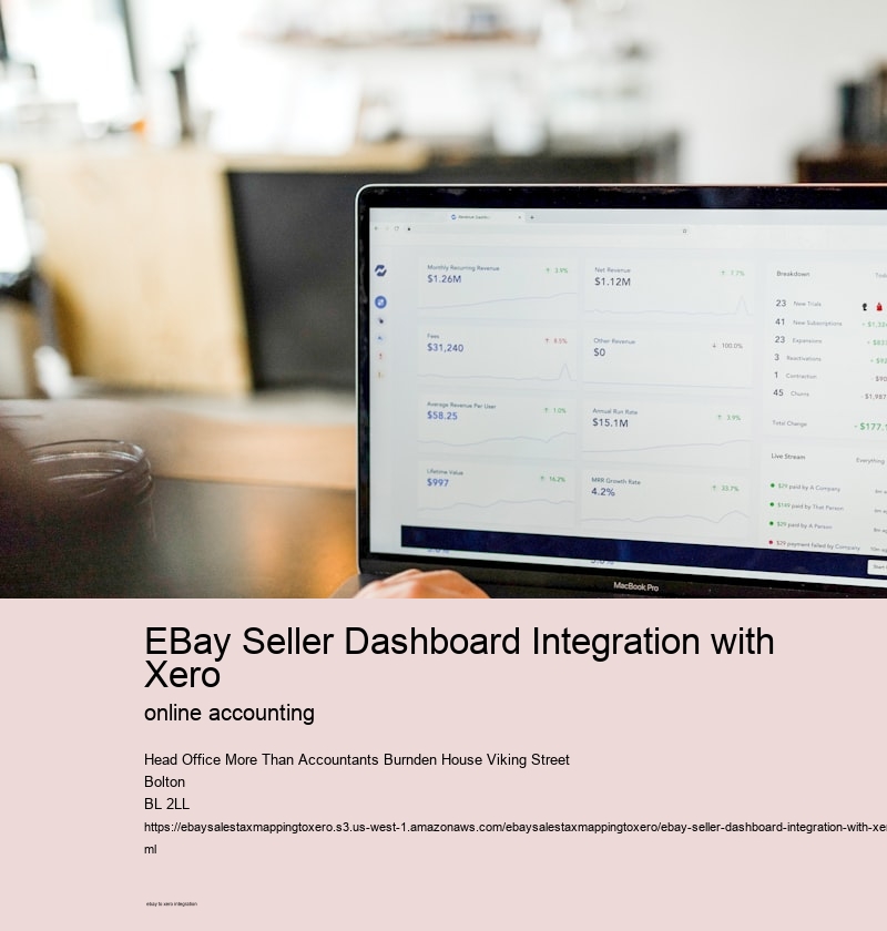 eBay Seller Dashboard Integration with Xero